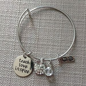 Teacher's bangle bracelet